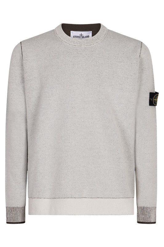 Stone Island Cotton Blend Crew-Neck Sweater