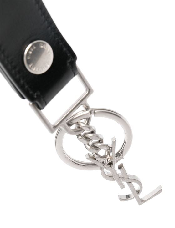 Saint Laurent Black Leather Accessory