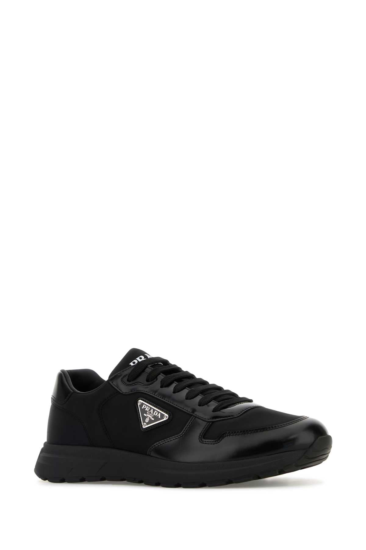 Prada Black Nylon Sneakers