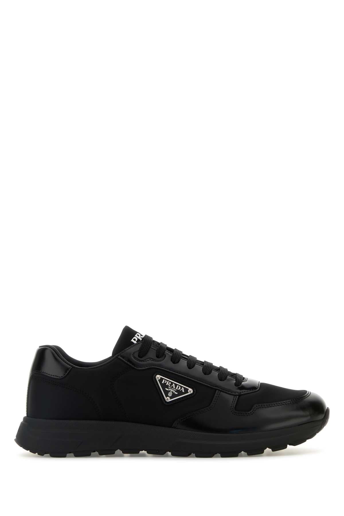Prada Black Nylon Sneakers