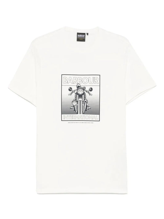 Barbour Track Graphic T Shirt