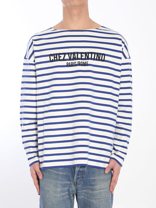 Valentino Garavani Embroidered Cotton T-Shirt