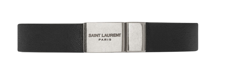 Saint Laurent Black Leather Bijoux