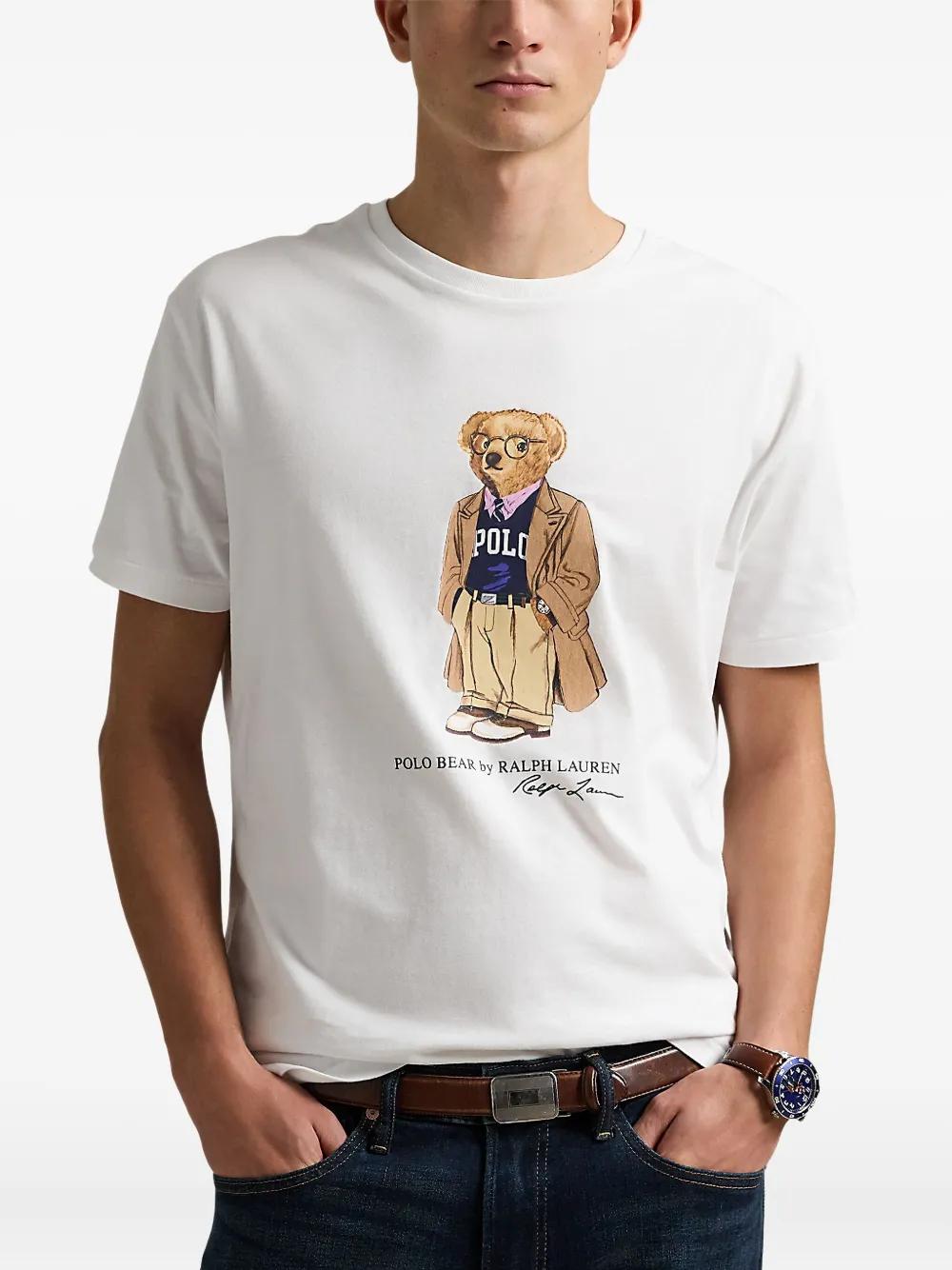 Polo Ralph Lauren Custom Slim Fit Polo Bear Jersey T-Shirt
