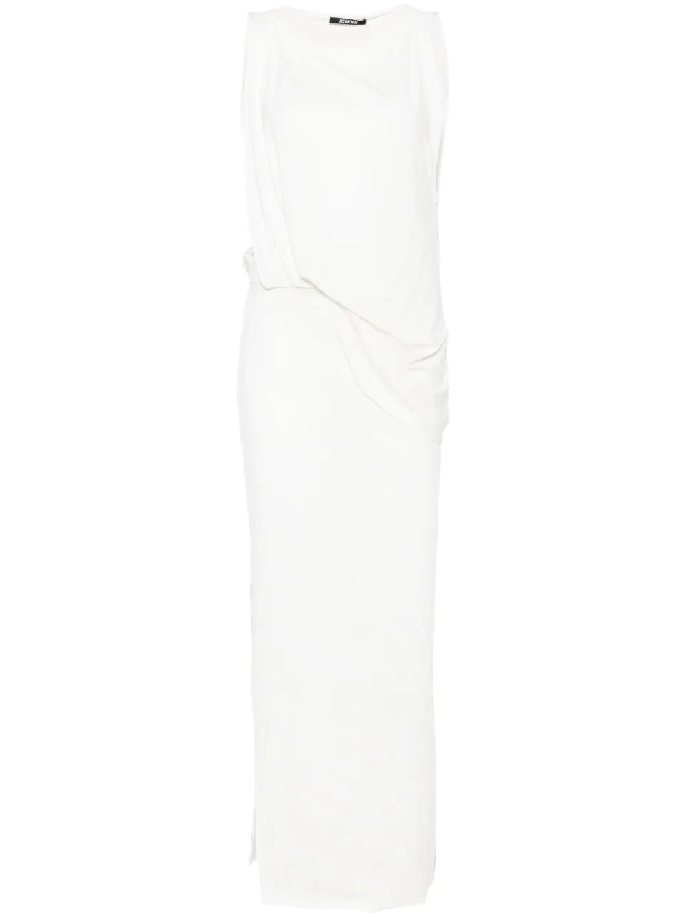 Jacquemus Sm White Peplo Dress