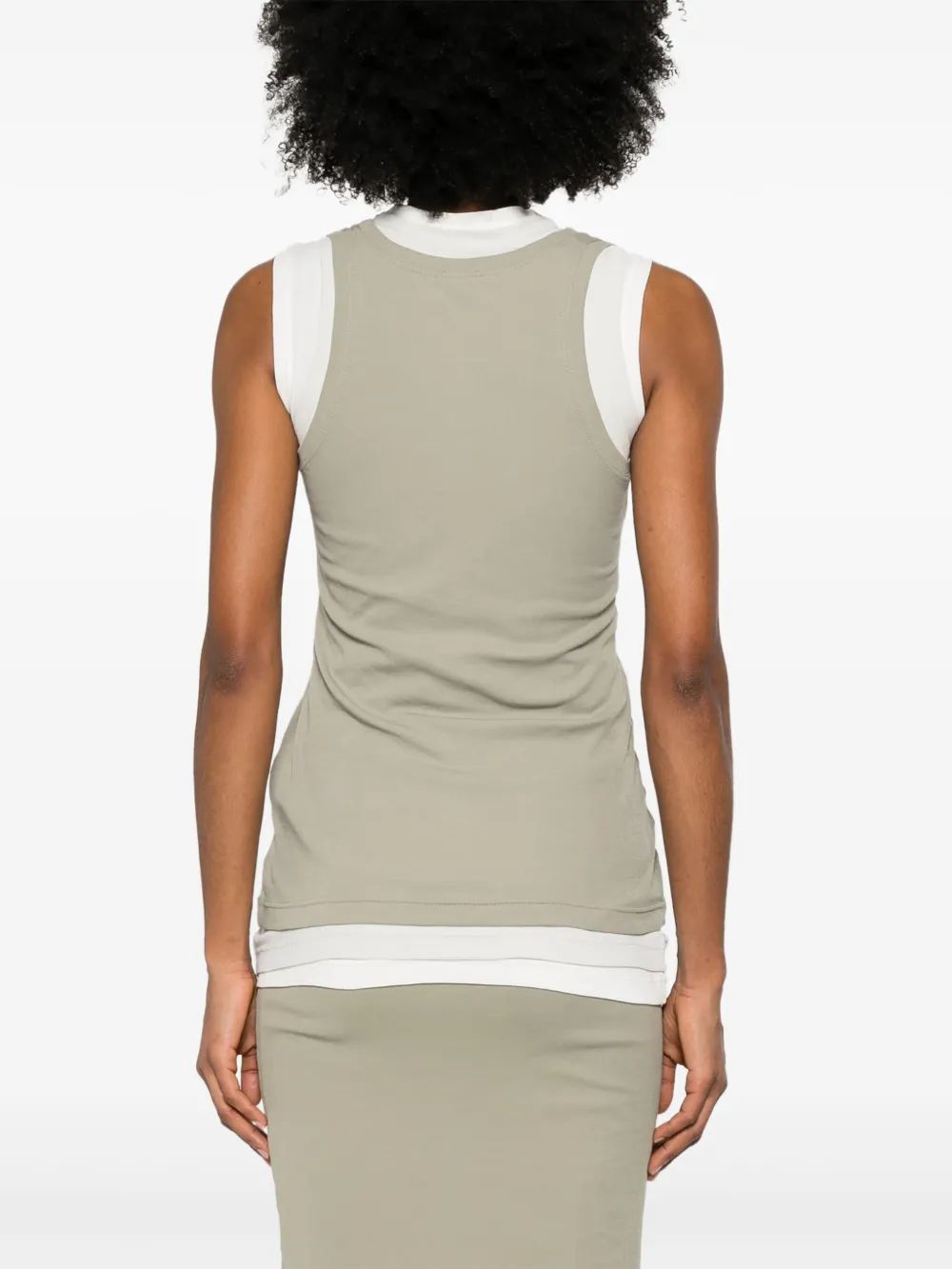 Jil Sander 3-Pack Natu Gray Khaki Tank Top