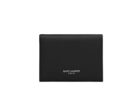Saint Laurent Black Leather Accessories