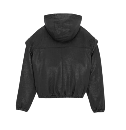 Saint Laurent Black Lea Sweaters