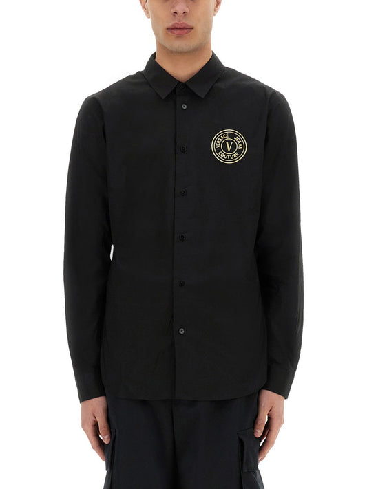 Versace Jeans Couture Shirt With Vemblem