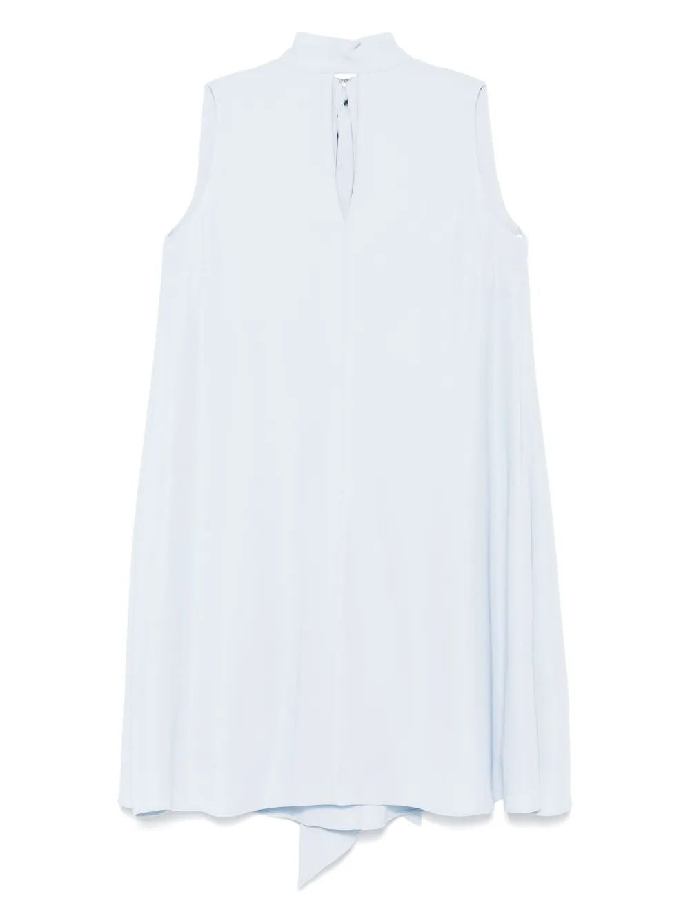Karl Lagerfeld Sm Light Blue Short Cocktail Dress