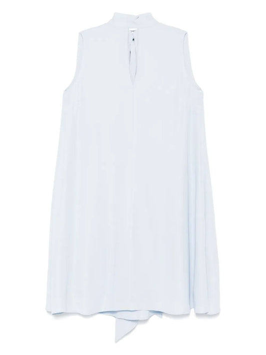 Karl Lagerfeld Sm Light Blue Short Cocktail Dress