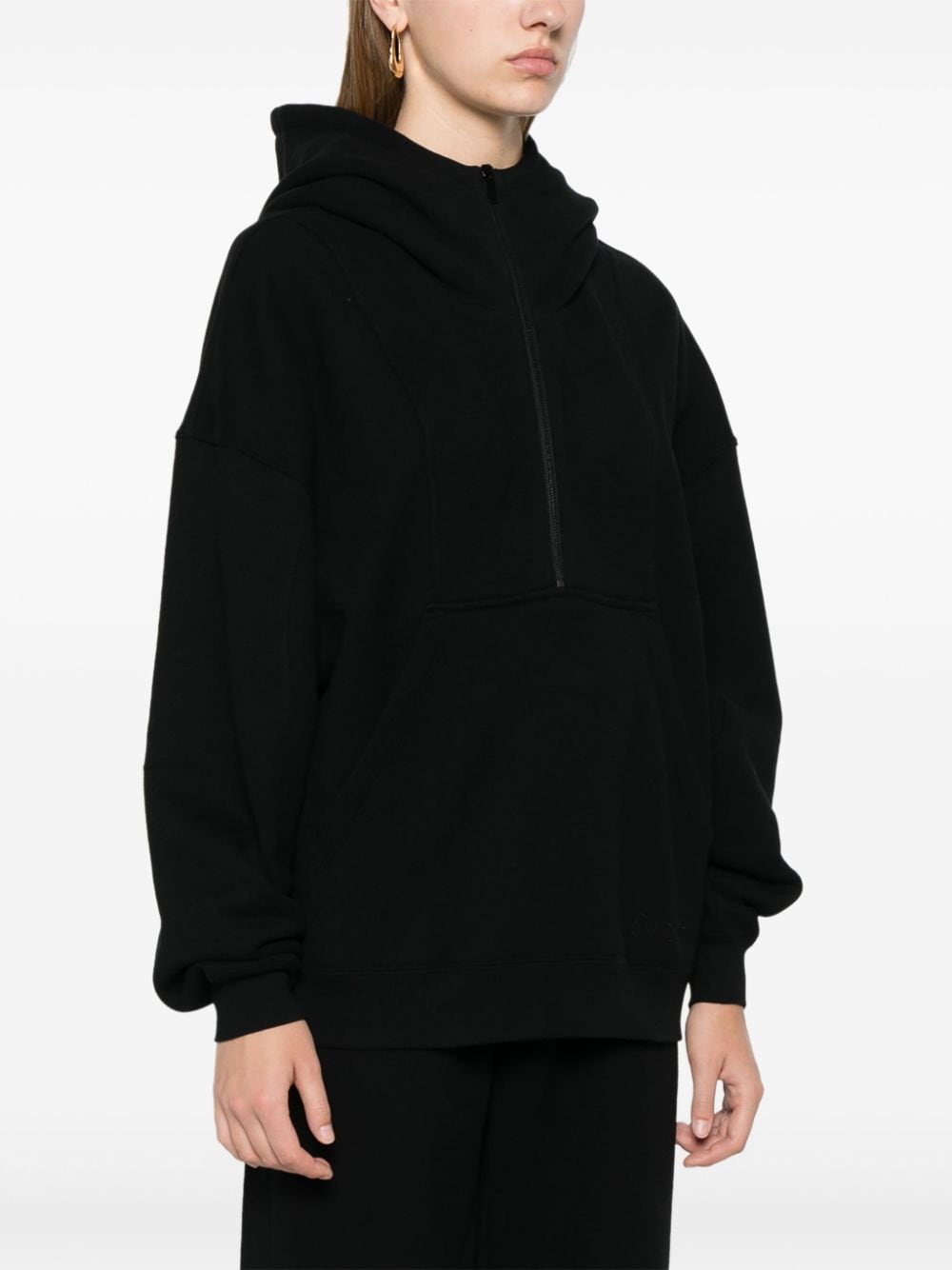 Saint Laurent Black Cotton Clothing Sweaters