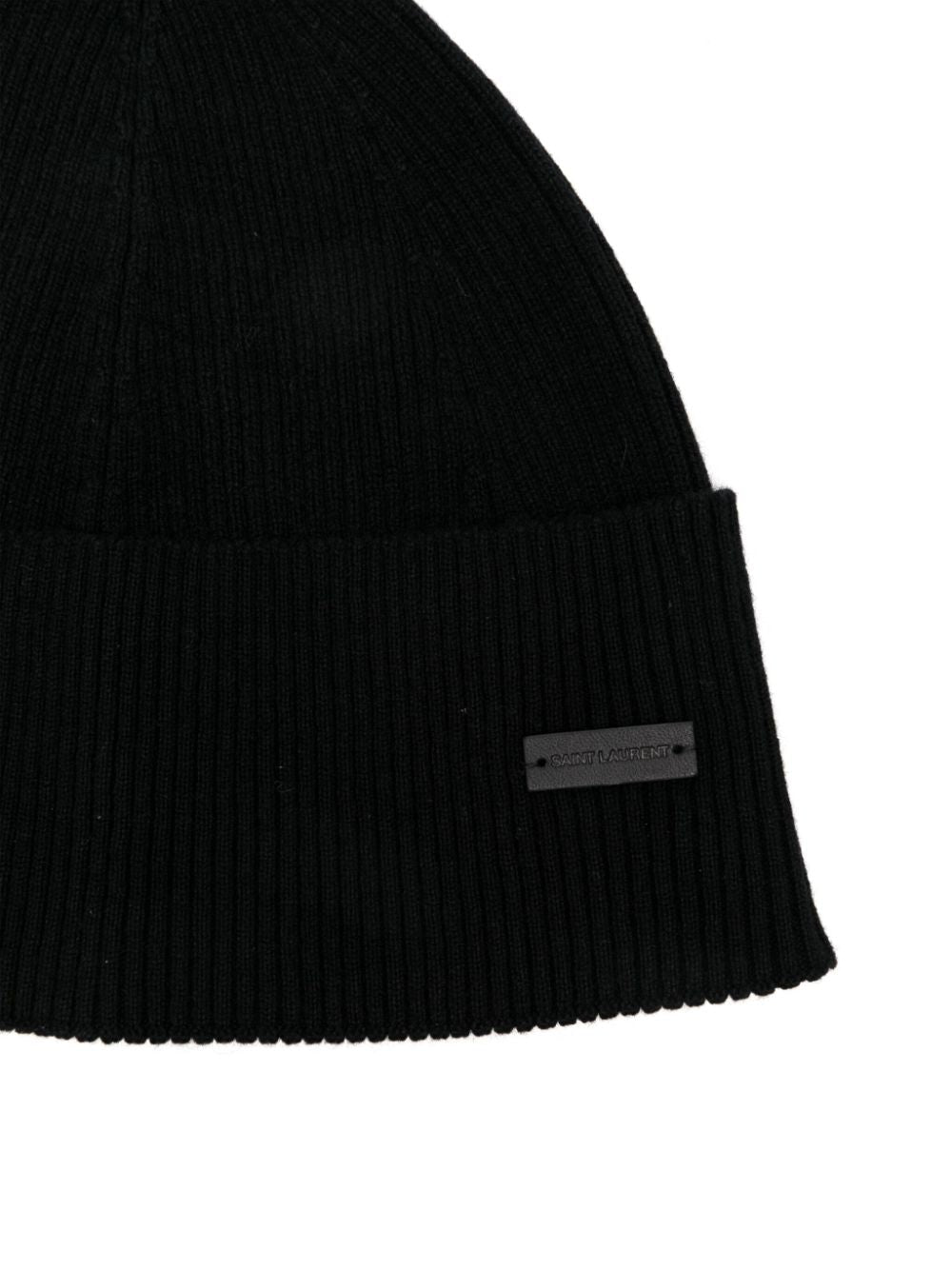 Saint Laurent Black Cachemire Hats