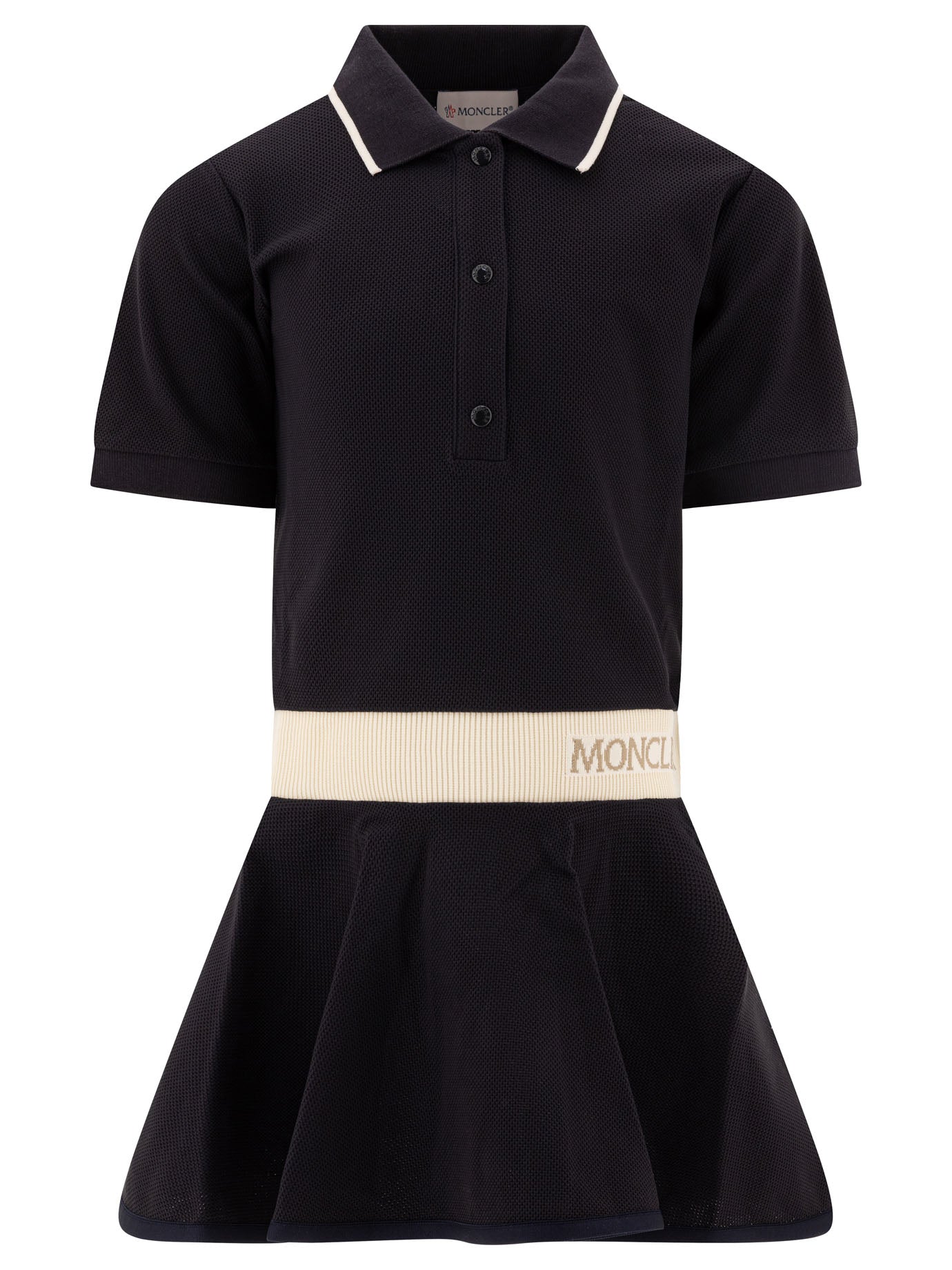 Moncler Kids Piqué Polo Dress