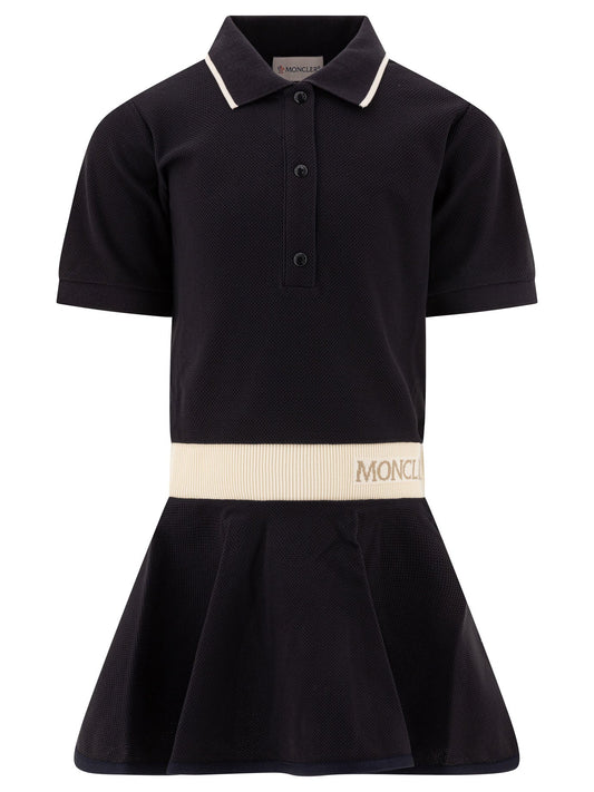 Moncler Kids Piqué Polo Dress