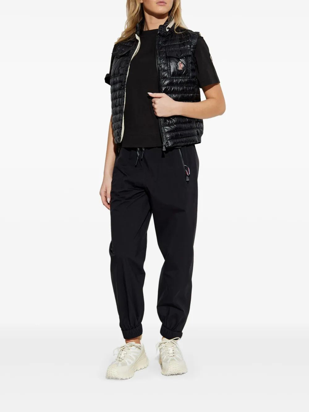 Moncler Grenoble Black Sports Pants