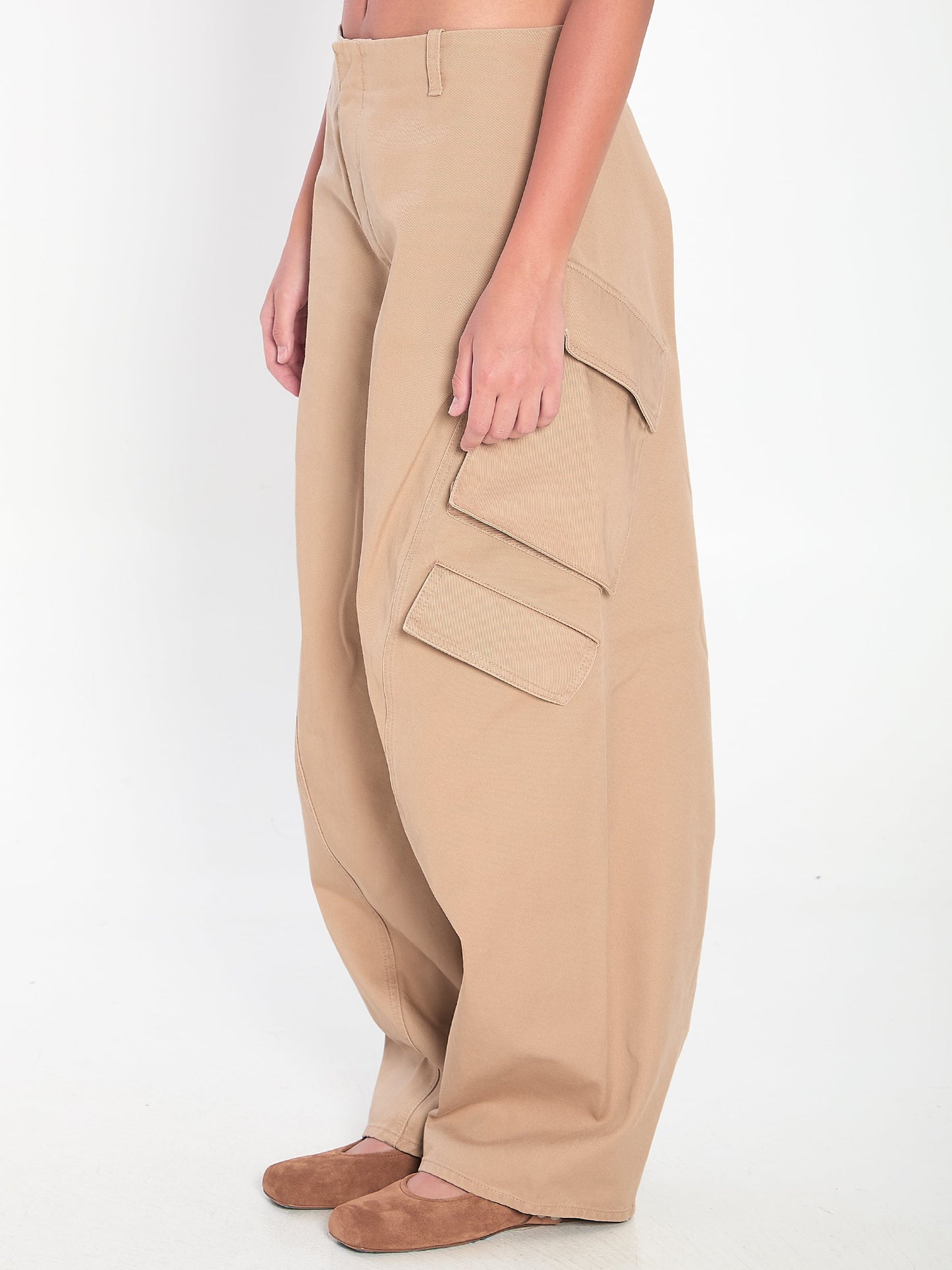 Alaia Rounded Cargo Trousers