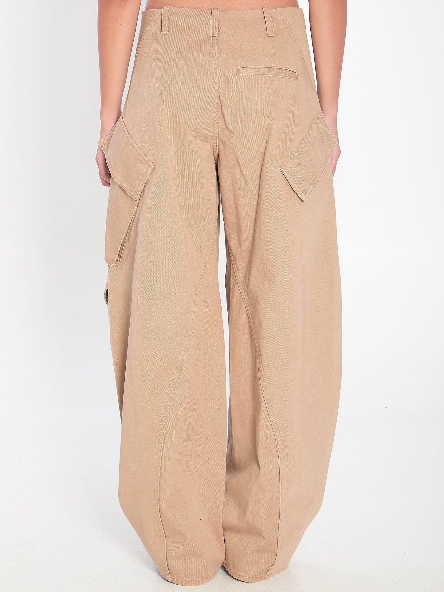 Alaia Rounded Cargo Trousers