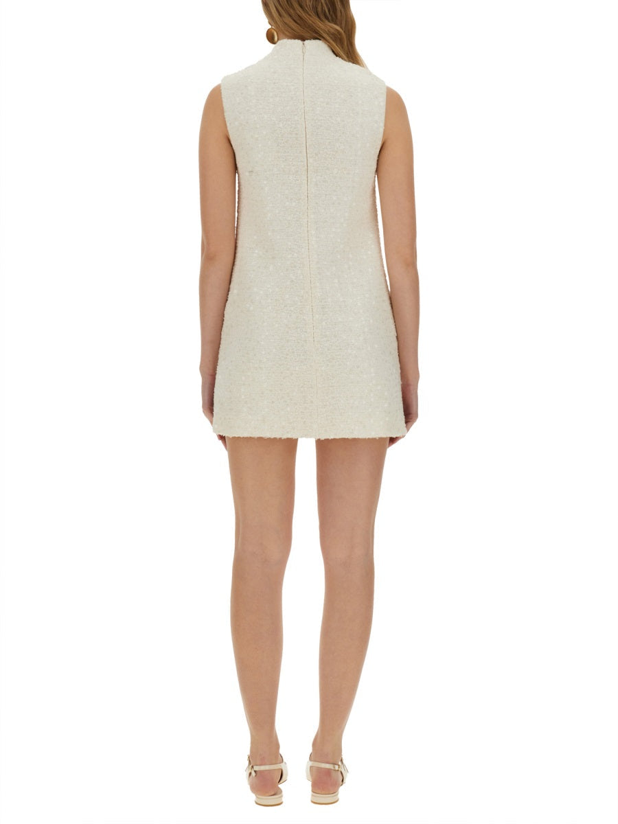 Self-Portrait Mini Dress With Floral Pattern