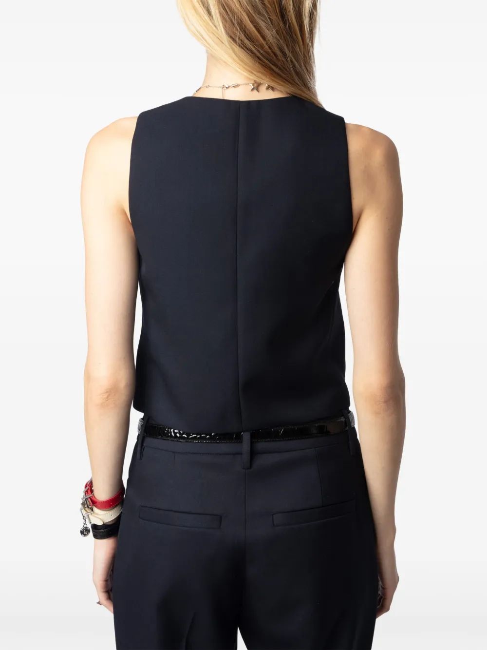 Zadig&Voltaire Chaleco Emaux Marino