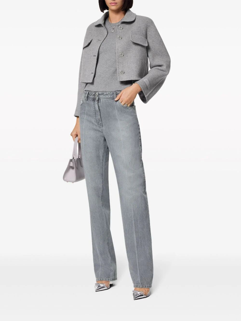 Versace Dark Grey Denim Jeans