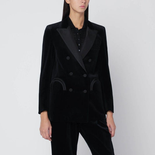 Blaze Milano  Blazer Jealousy In Black Velvet