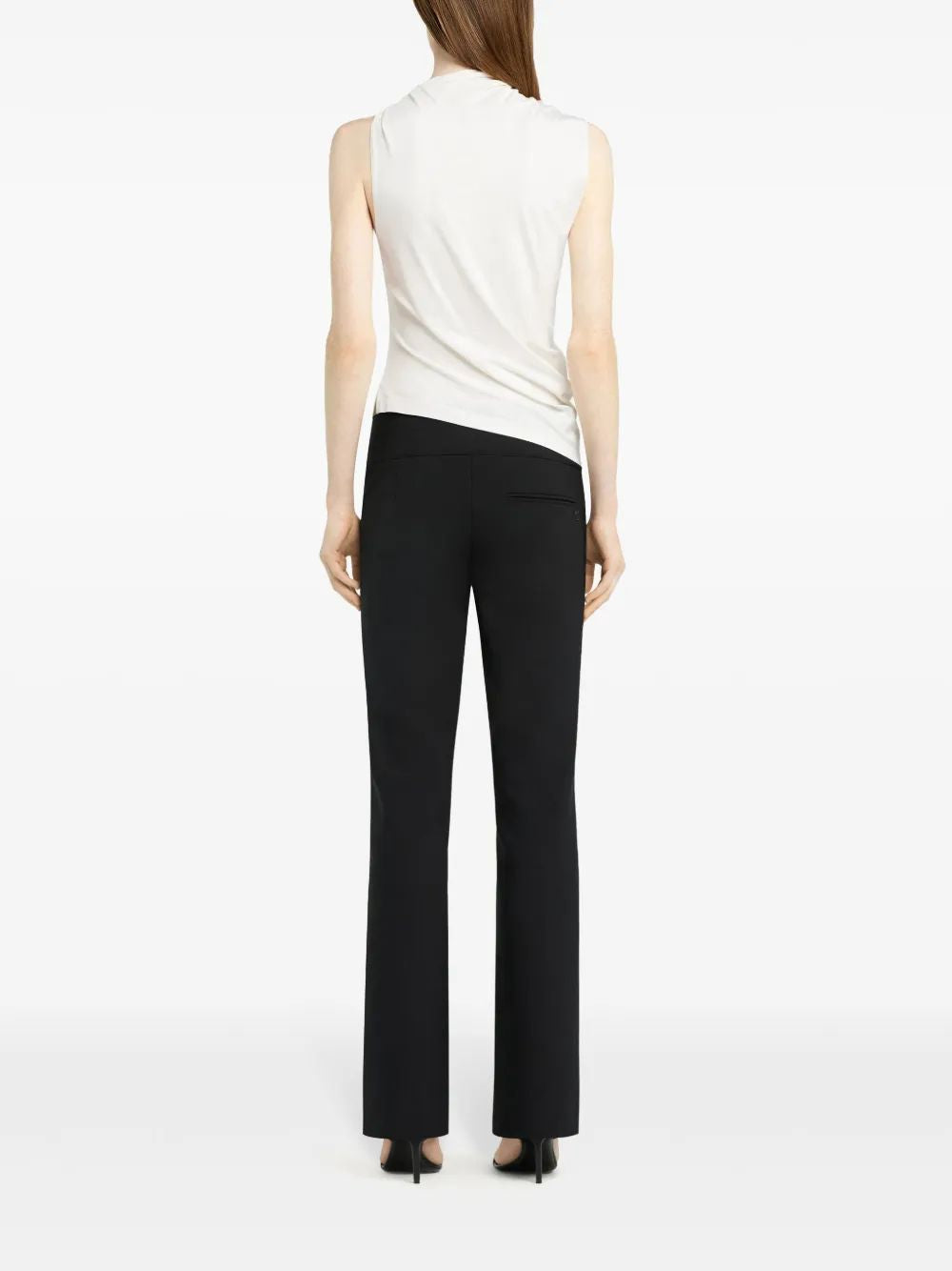 Courregès Sm Twisted White Top