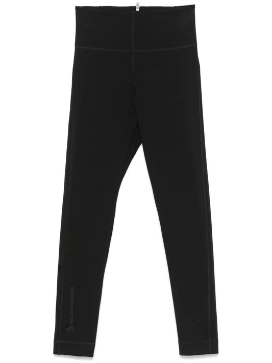 Moncler Grenoble Black Sports Leggings