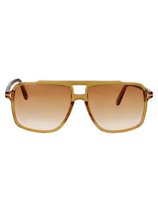 Tom Ford Crystal Orange Acetate Sunglasses