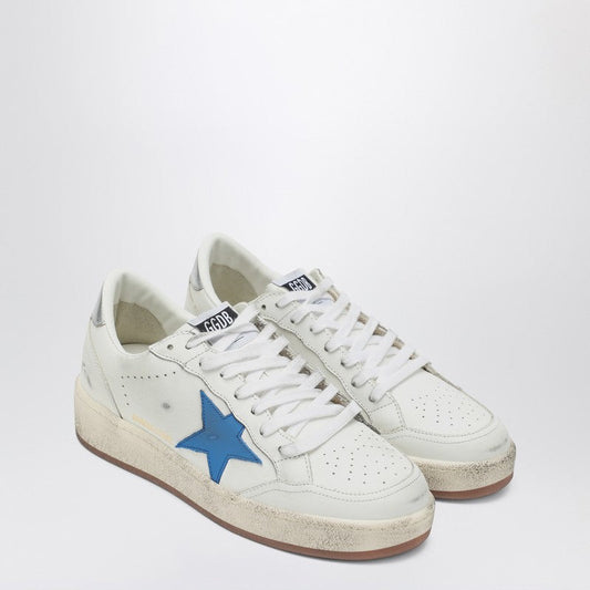 Golden Goose Sneaker Ballstar White/Blue/Silver