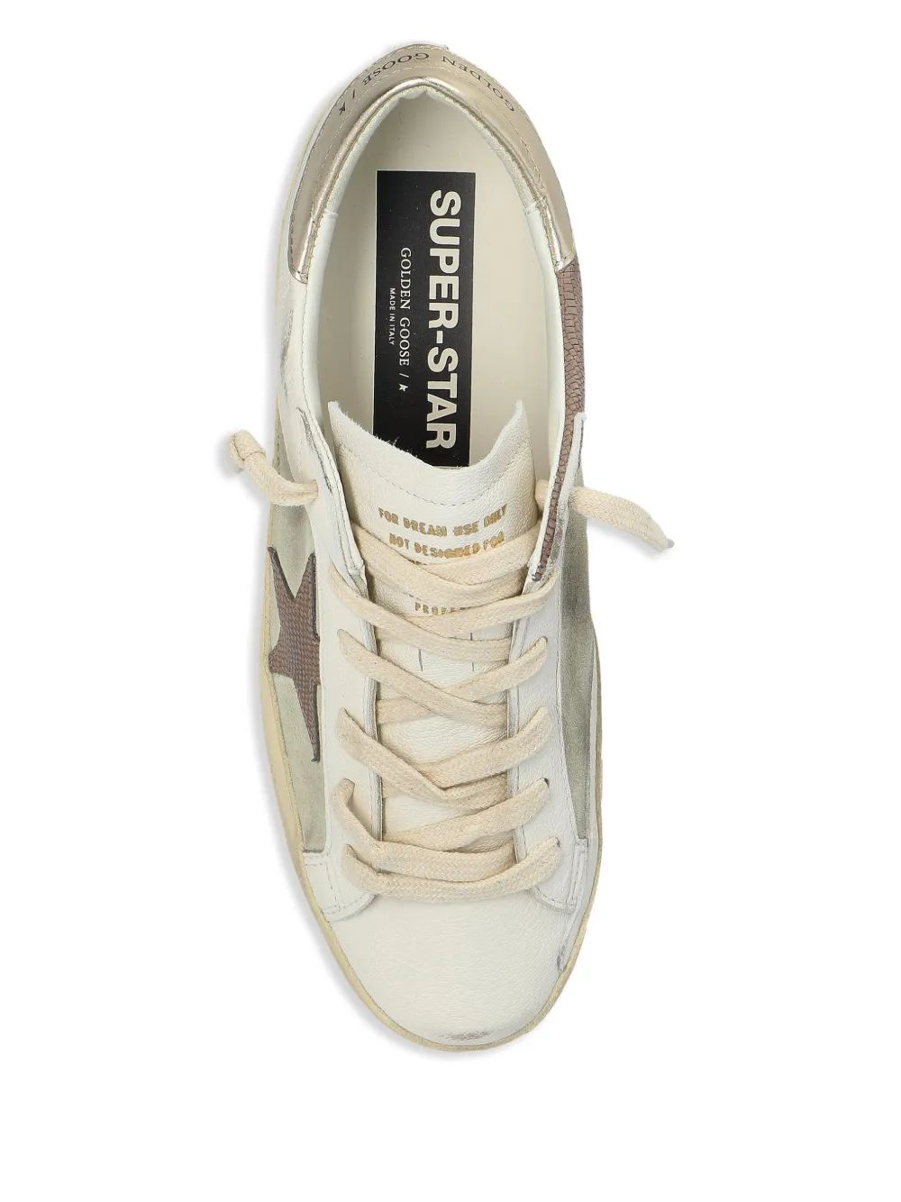 Golden Goose Superstar Sneaker White Platinum Brown