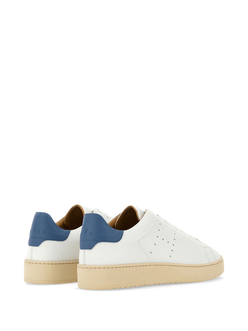 Hogan Calf Leather Sneakers With Rubber Sole