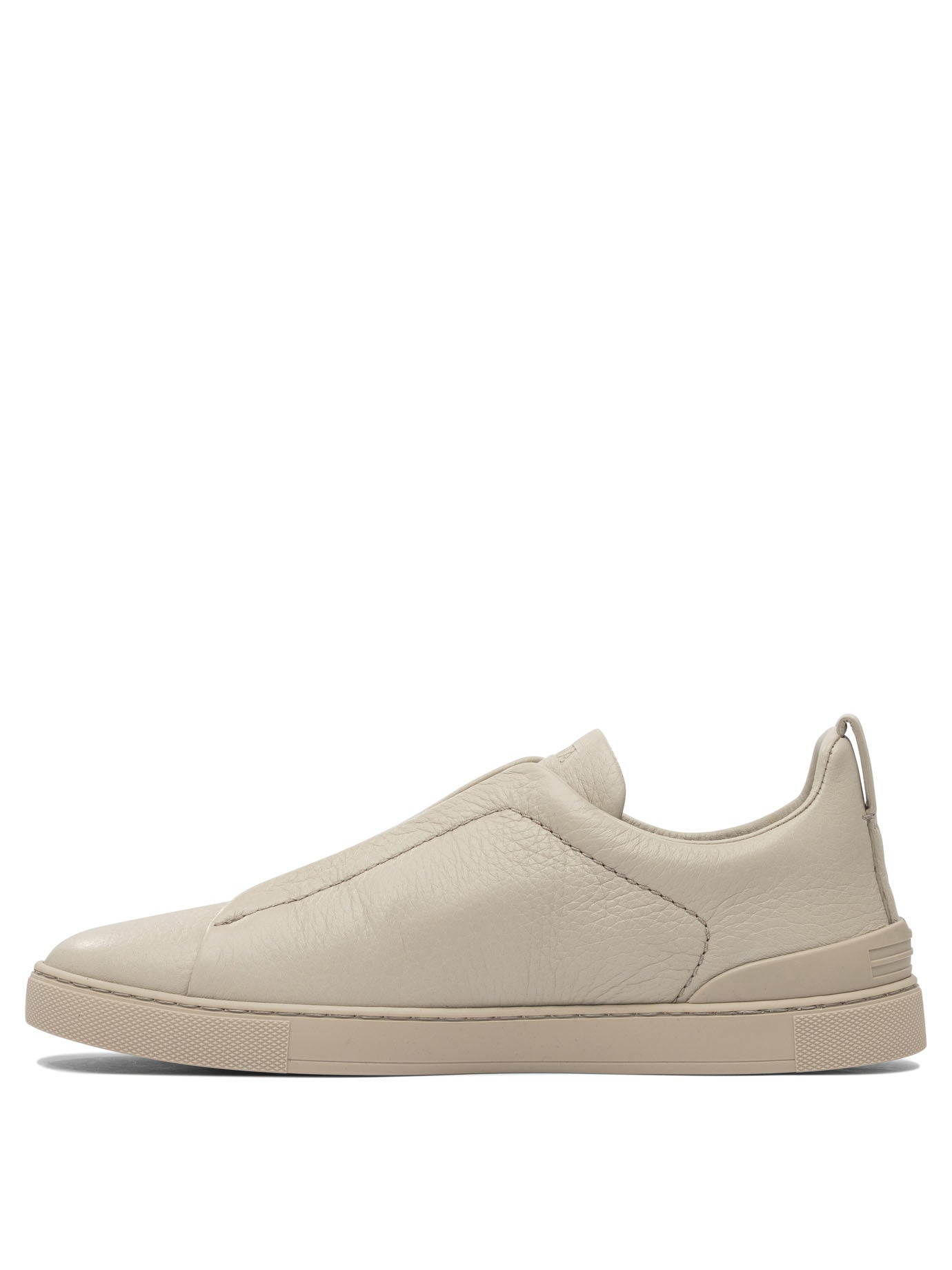 Zegna Beige Rubber Sneakers