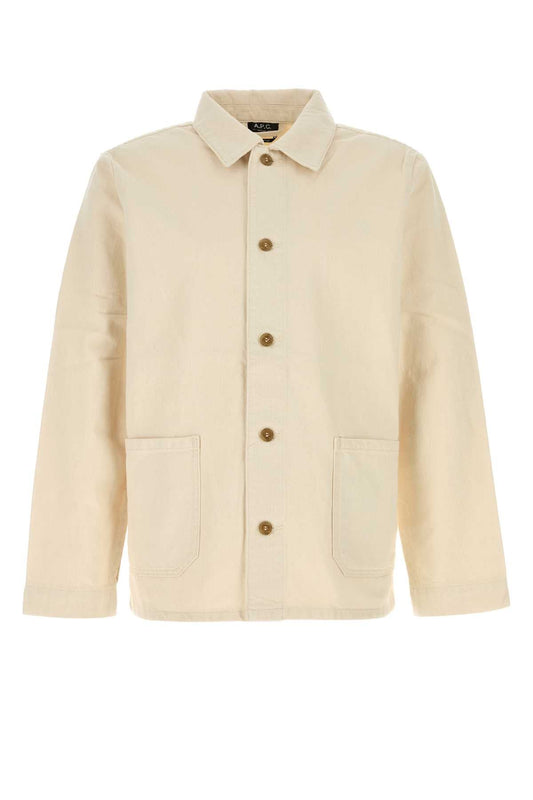 A.p.c. Sand Denim Kerlouan Jacket