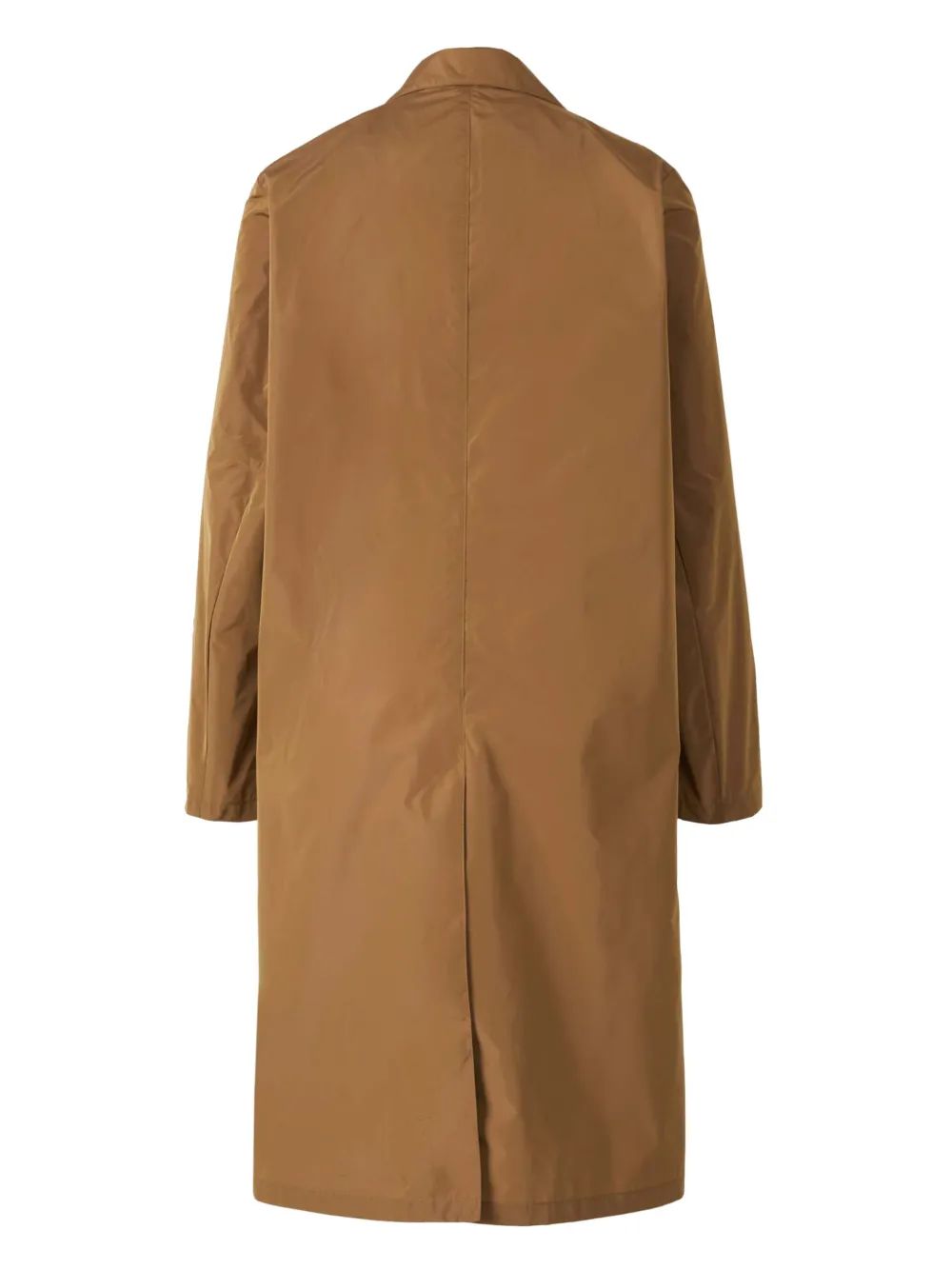 Herno Camel Nylon Trench Coat