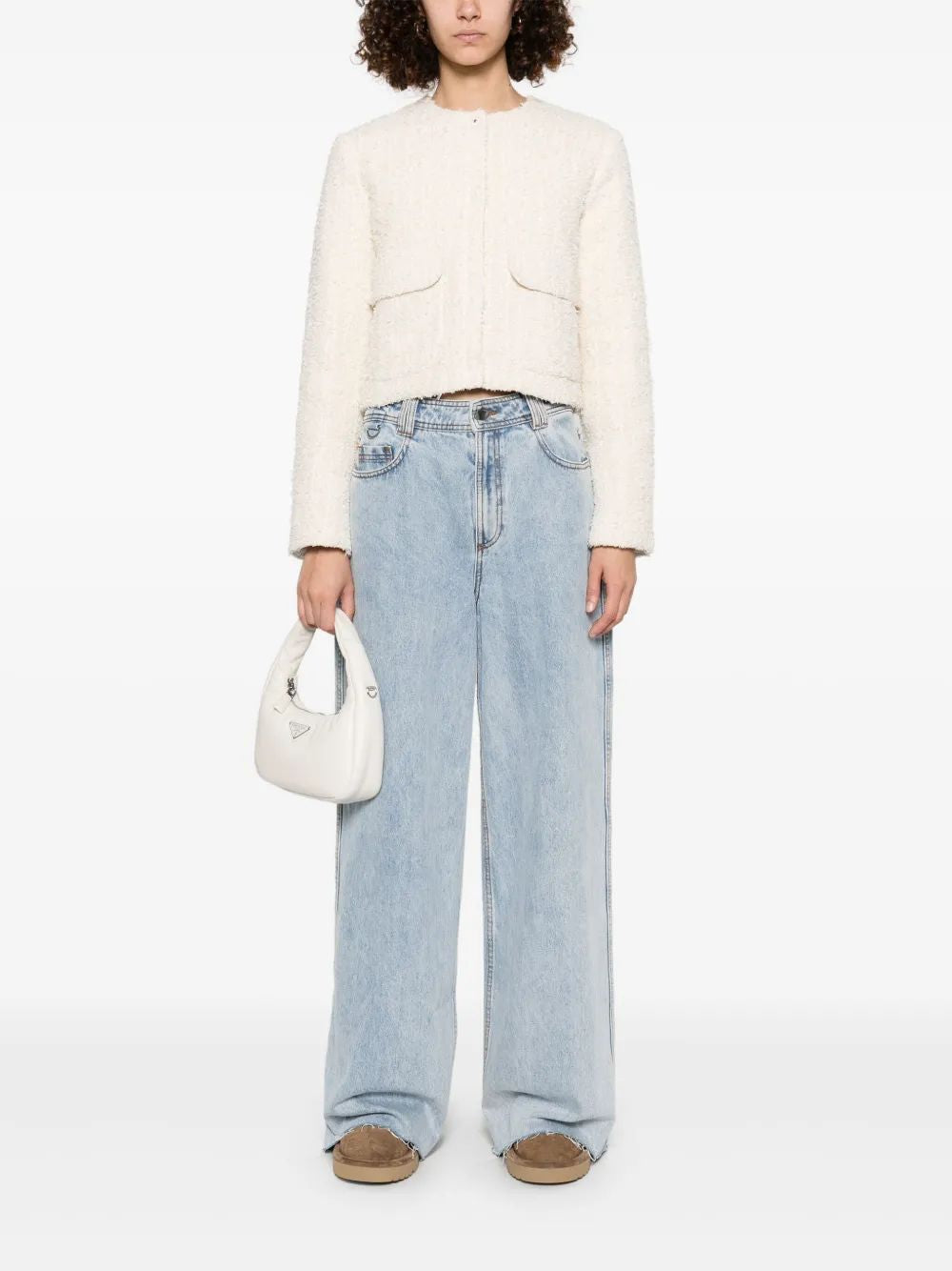 Moncler Dauphin Natural Short Sport Jacket