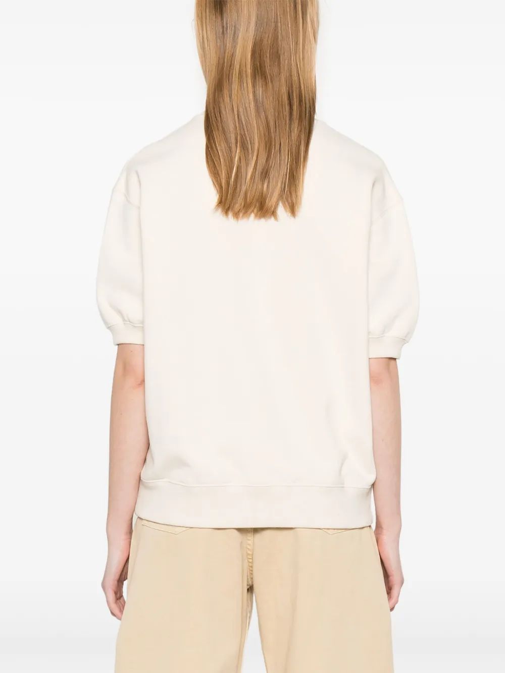Jil Sander Mc Beige Plush T-Shirt