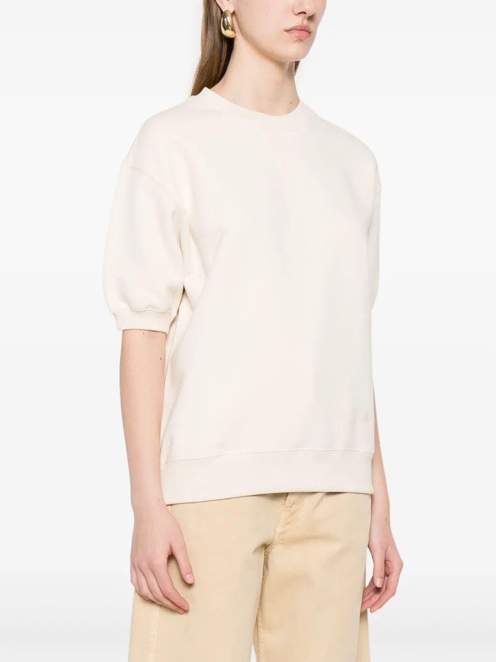 Jil Sander Mc Beige Plush T-Shirt