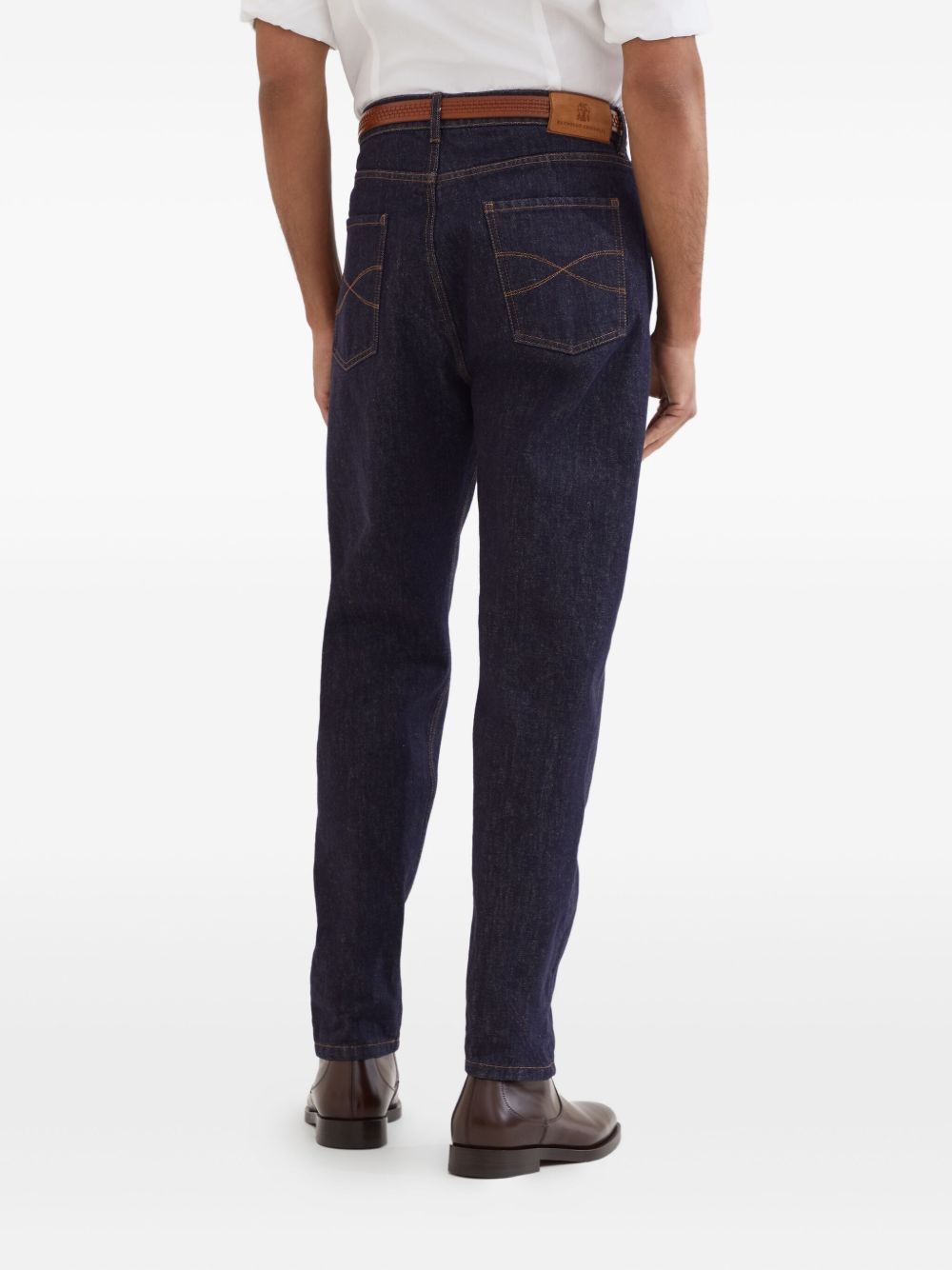 Brunello Cucinelli Blue Cotton Clothing Jeans