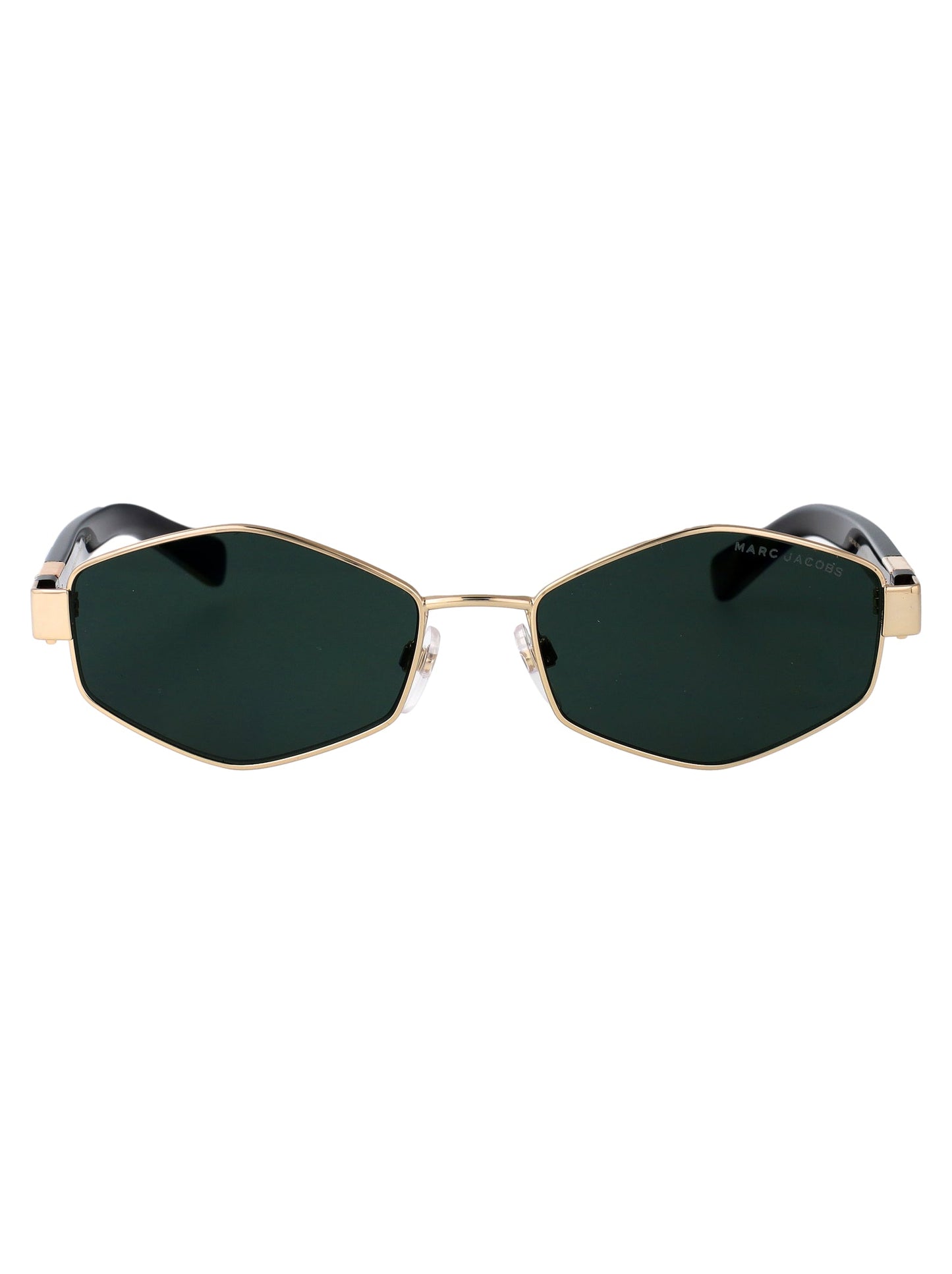 Marc Jacobs Gold Green Metal Sunglasses