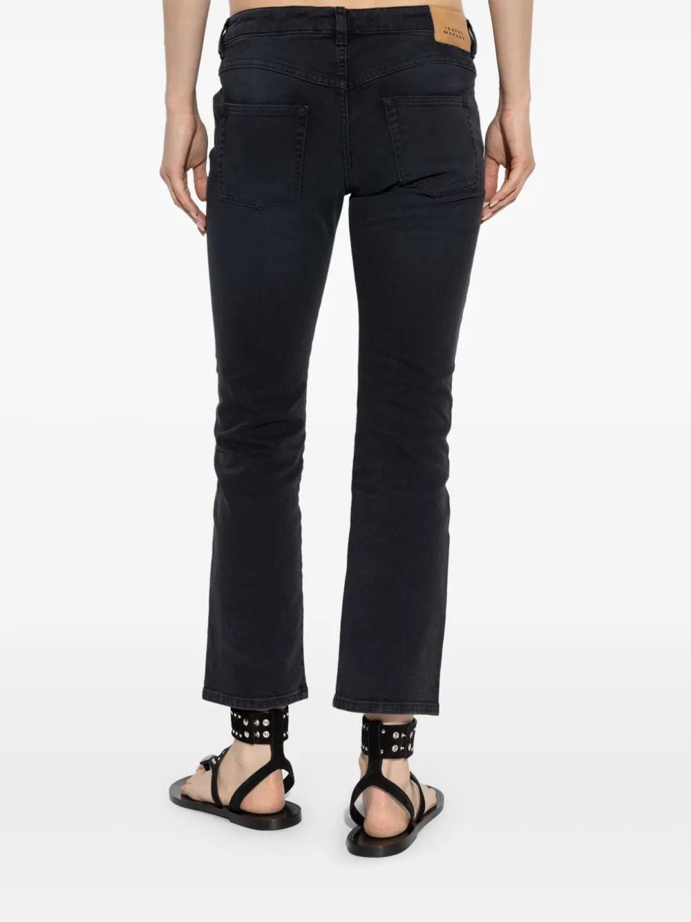 Isabel Marant 5B Vanel Black Pants With Cord Detail