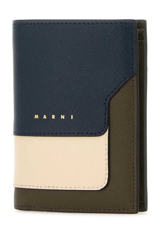 Marni Multicolor Leather Wallet