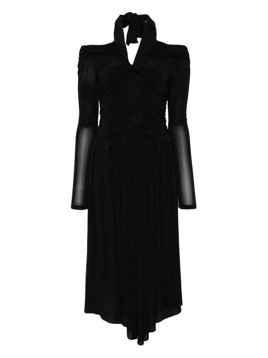 Isabel Marant Ml Valentine Black Nud Dress
