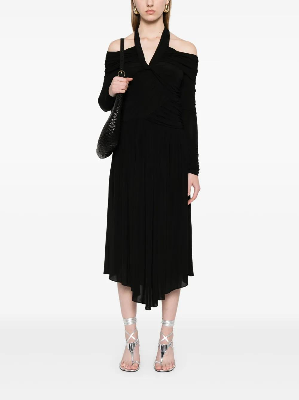 Isabel Marant Ml Valentine Black Nud Dress