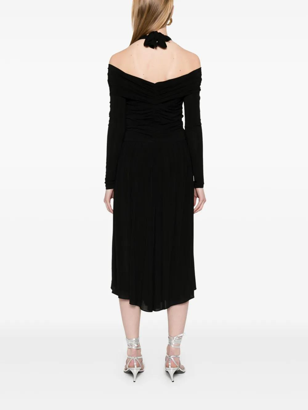 Isabel Marant Ml Valentine Black Nud Dress