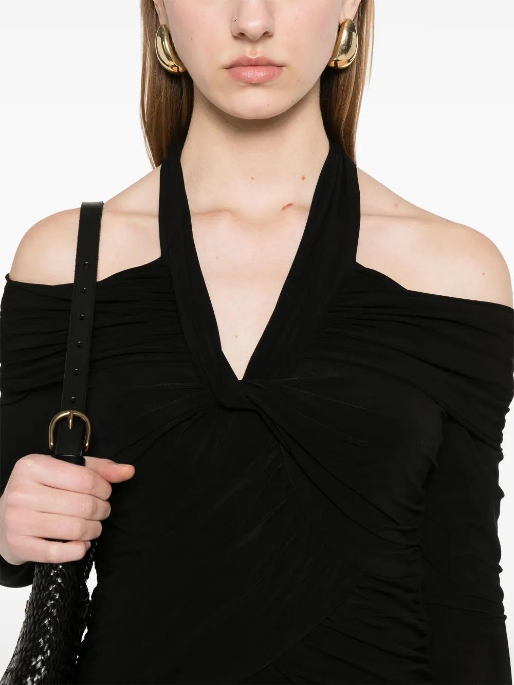 Isabel Marant Ml Valentine Black Nud Dress
