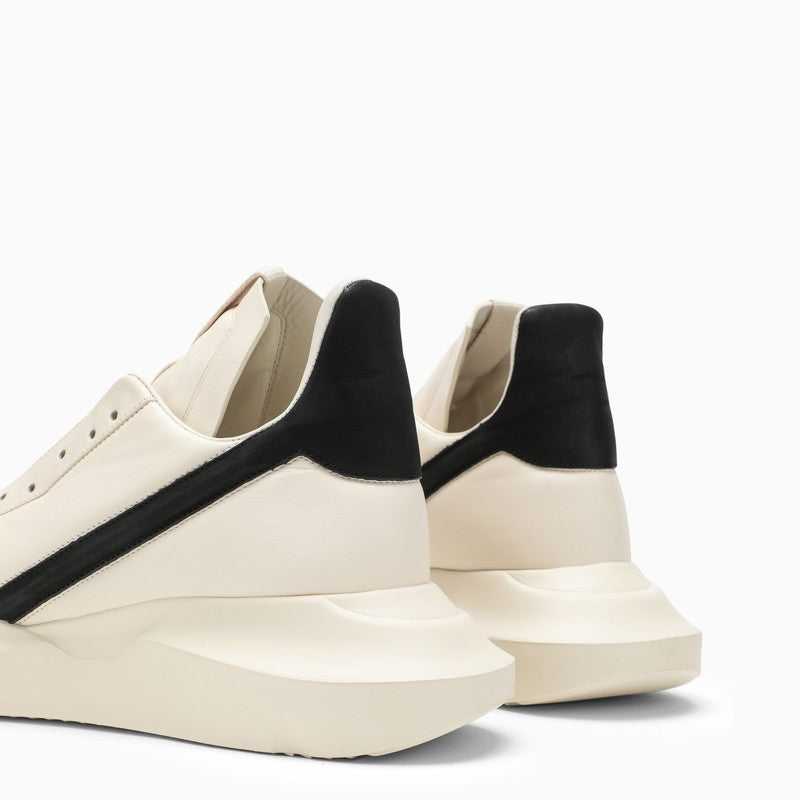 Rick Owens Geo Geth Leather High-Top Sneakers