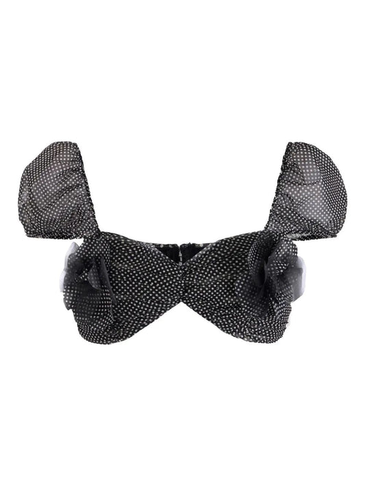Elisabetta Franchi Polka Dot Print Top