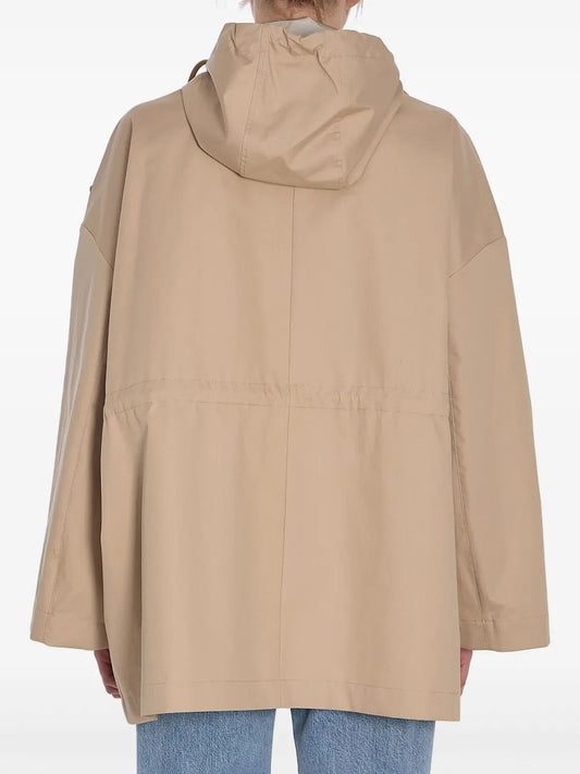 Moncler Gaillon Parka Light Beige Short Hood