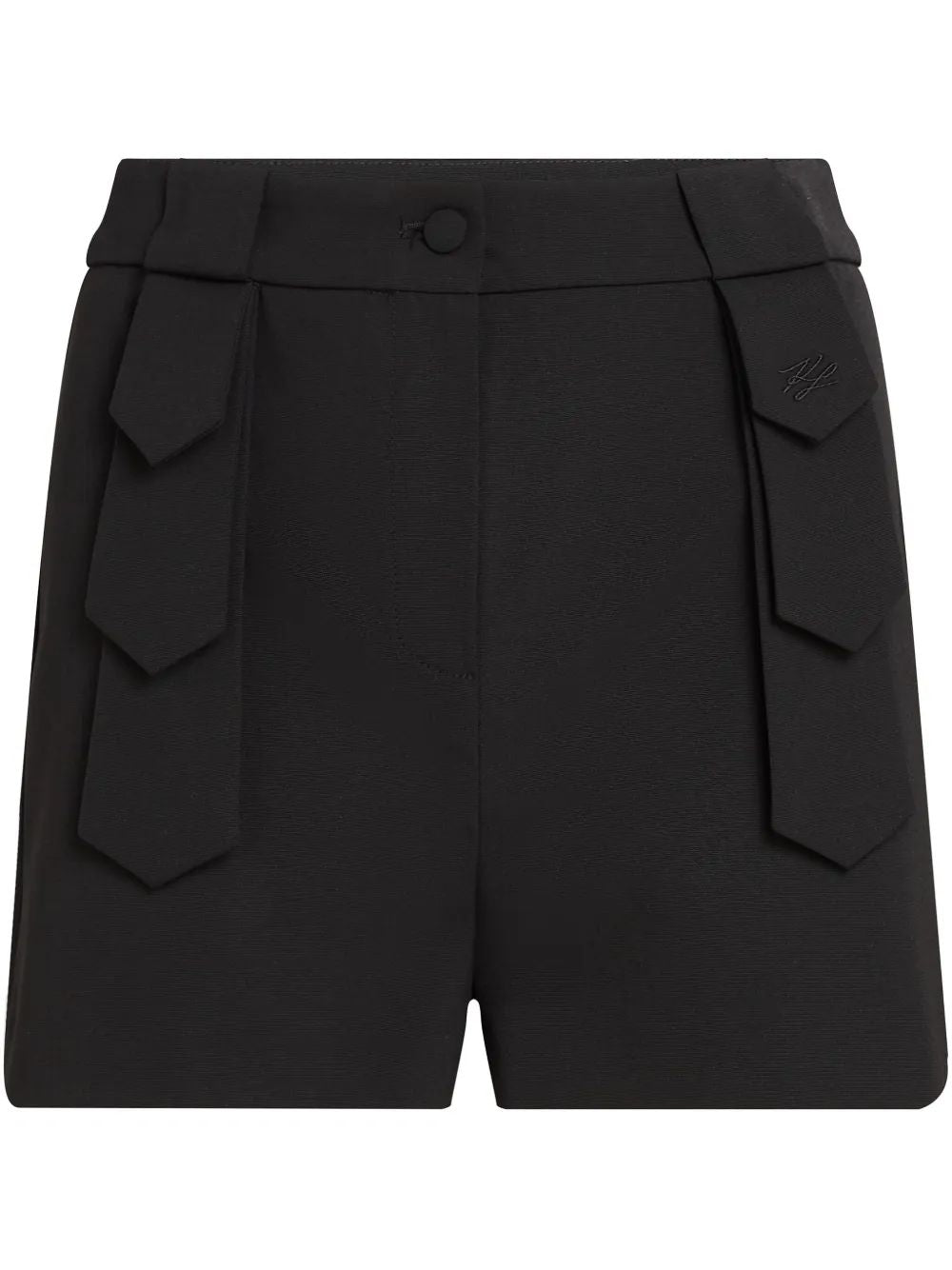 Karl Lagerfeld Short Karl Studio Black Elegant Detail